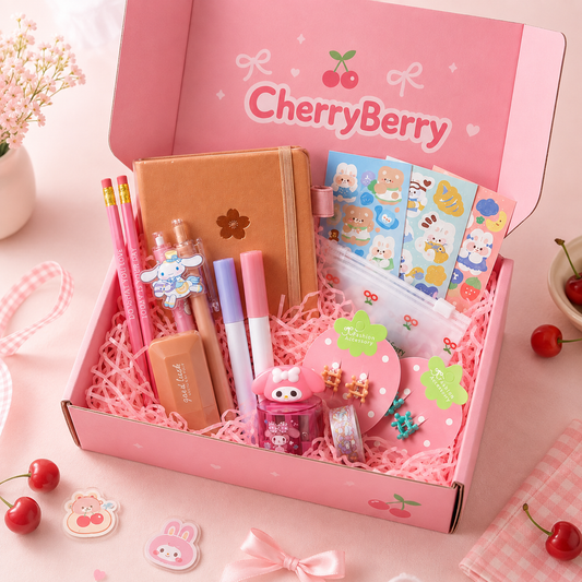 Cute Starry Stationery Box