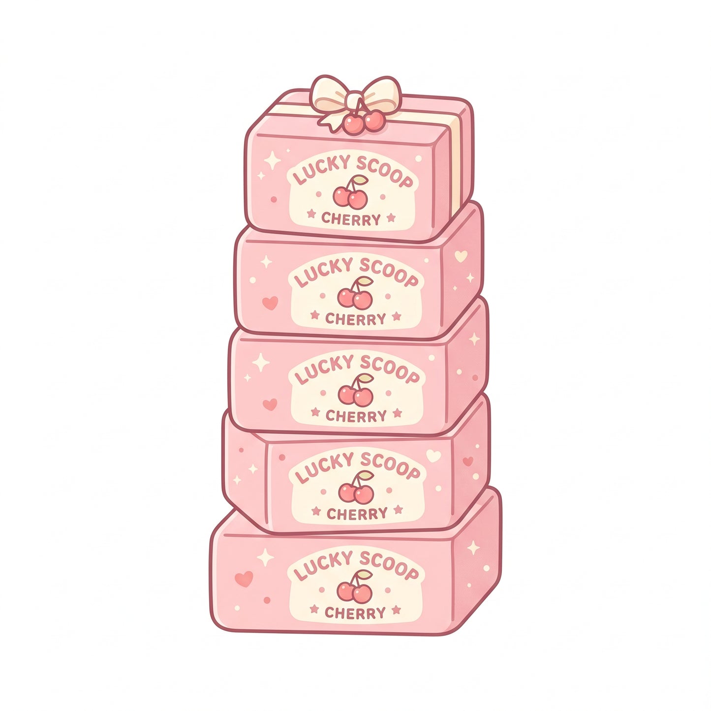 CherryBerry Scoop Box