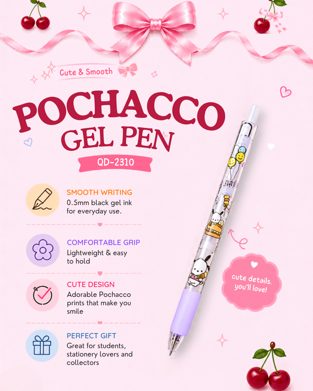 Pochacco Gel Pen